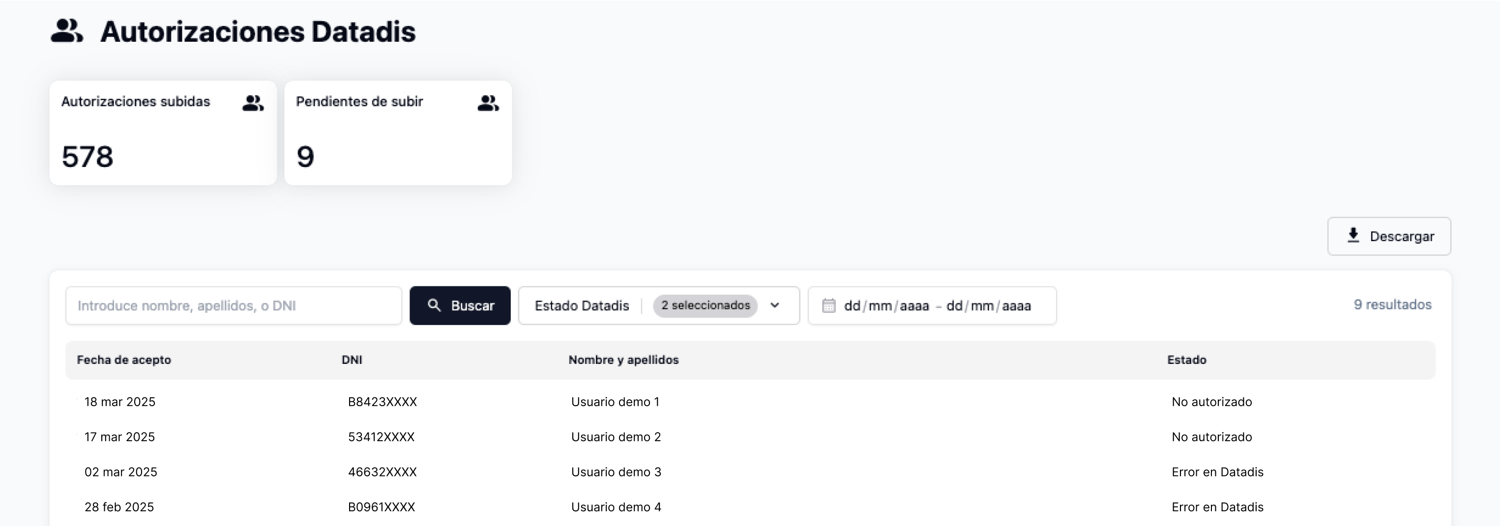 autorizaciones datadis clevergy
