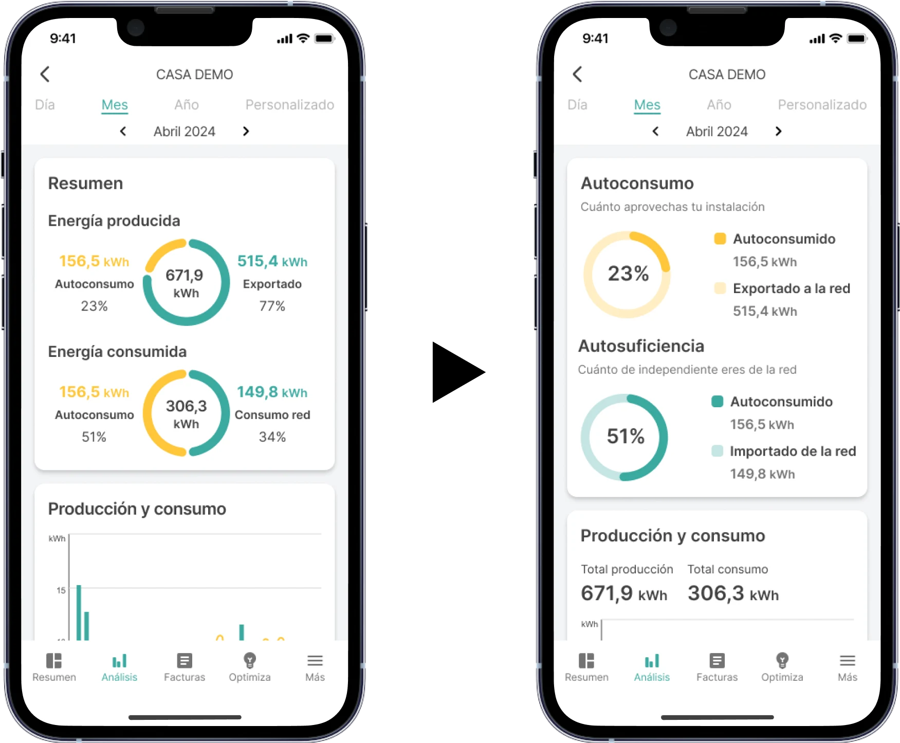 nueva visualizacion app
